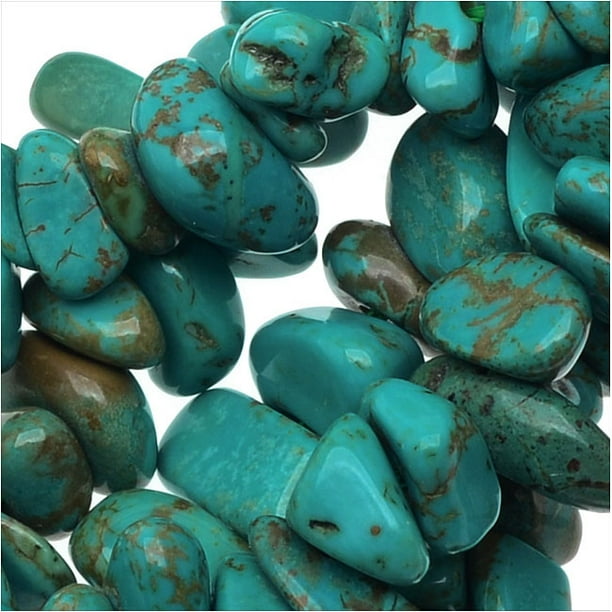Turquoise Chip Strand Green Blue Chinese Turquoise About 10x4mm X603 15 Inch Strand